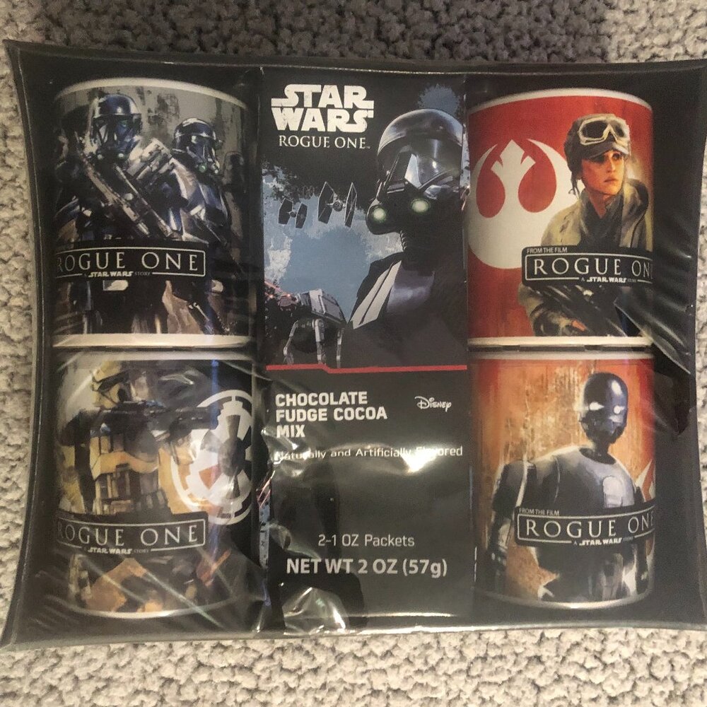 Star Wars Rogue One Mug Set Unopened Box Collector's Item